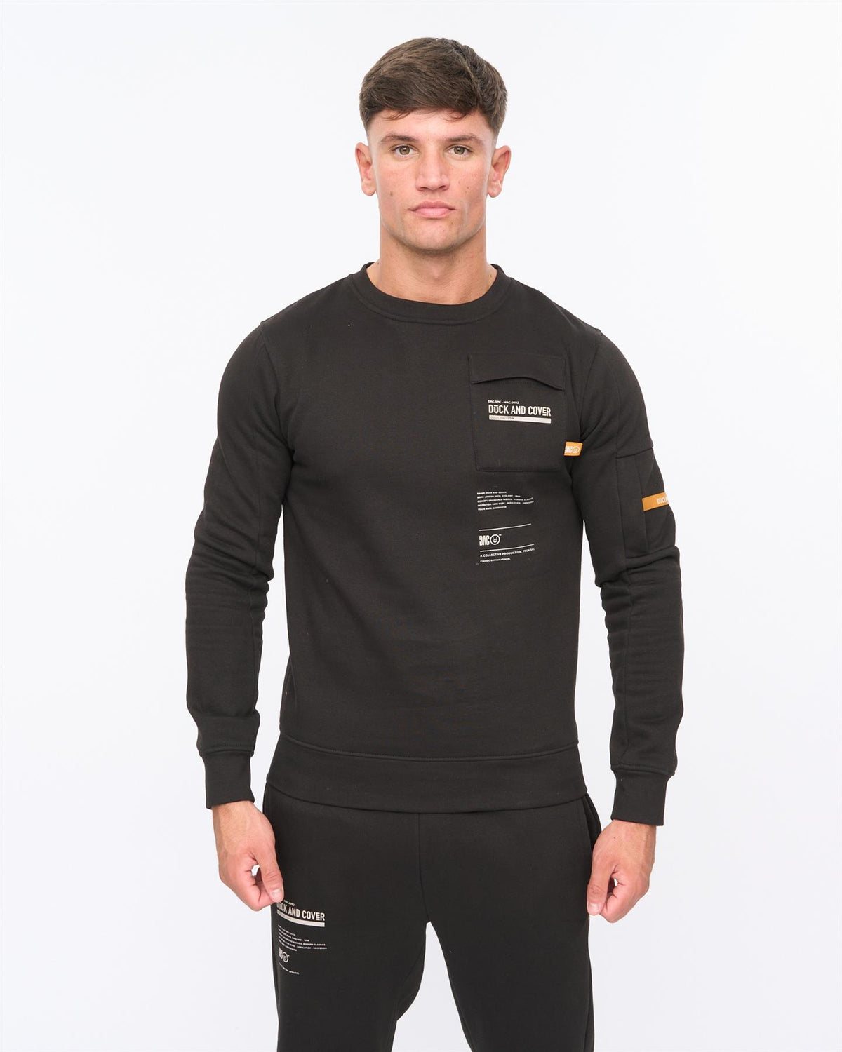 Applewood Crew Sweat Black
