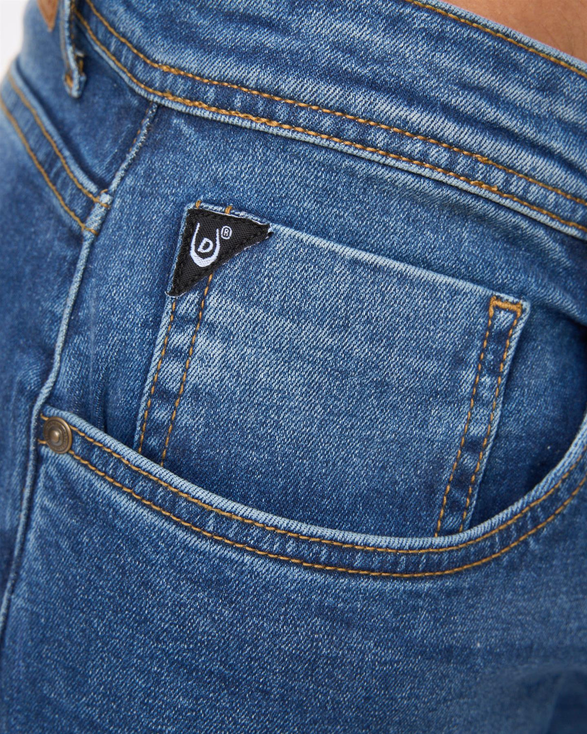 Maylead Slim Fit Jeans Stone Wash