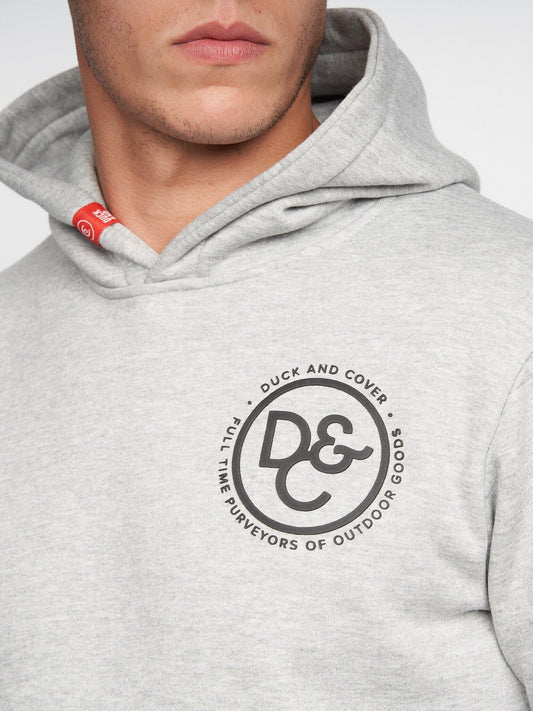 Macksony Hoodie Grey Marl