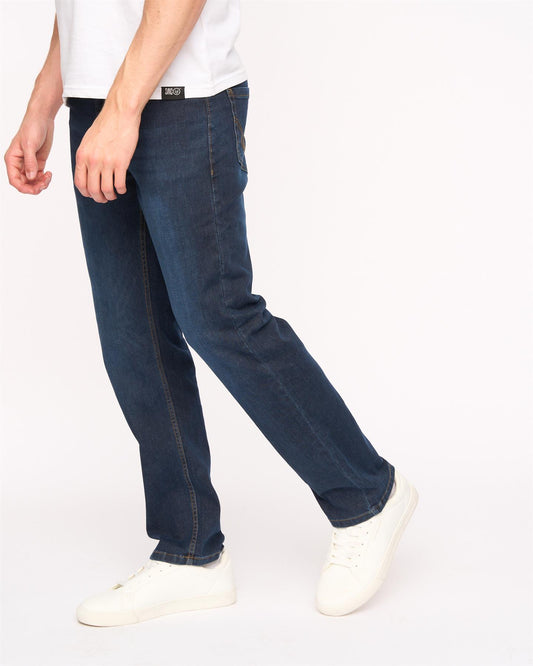 Elix Straight Leg Jeans Dark Wash