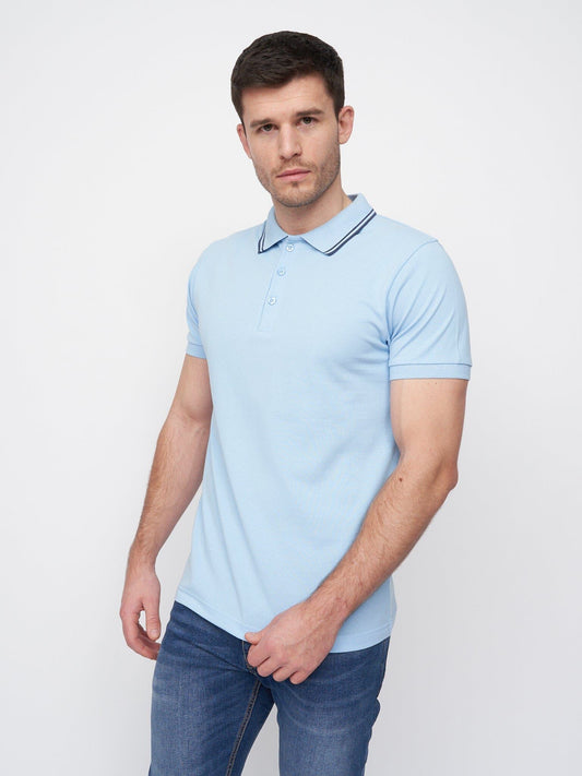 Samtrase Polo Light Blue