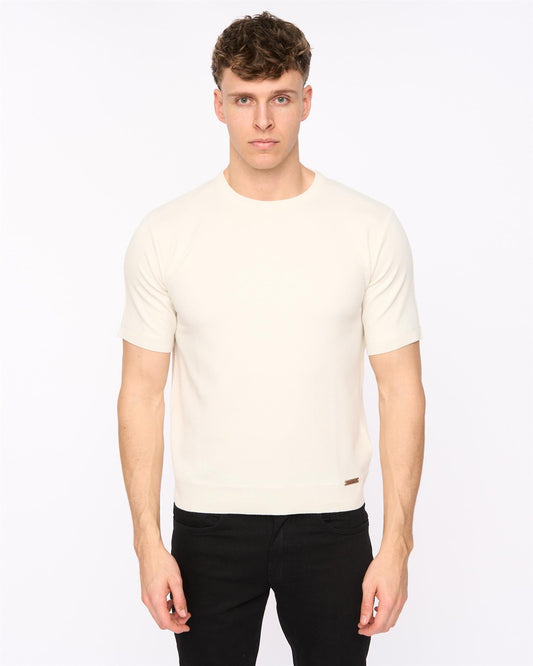 Marvela Knit T-Shirt Light Stone