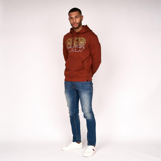 Fillberts Hoodie Brick Red