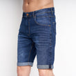 Mustone Denim Shorts Dark Stone Wash