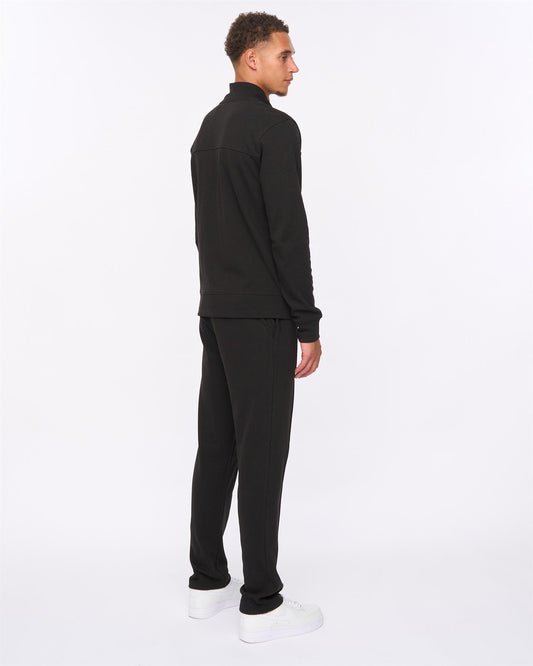 Tames Zip Thru Sweat & Joggers Set Black