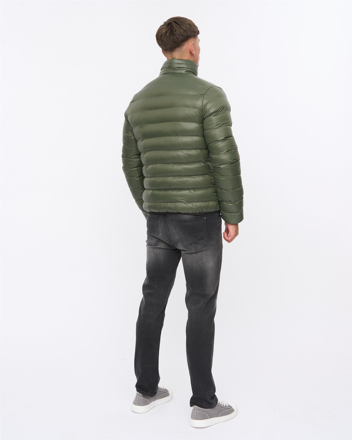Shemmy Two Quilted Jacket Dark Olive