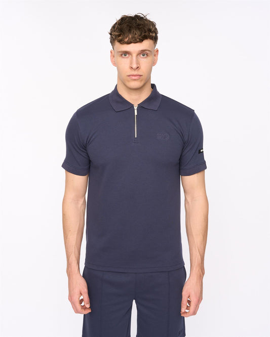 Sherborn Polo Denim Blue