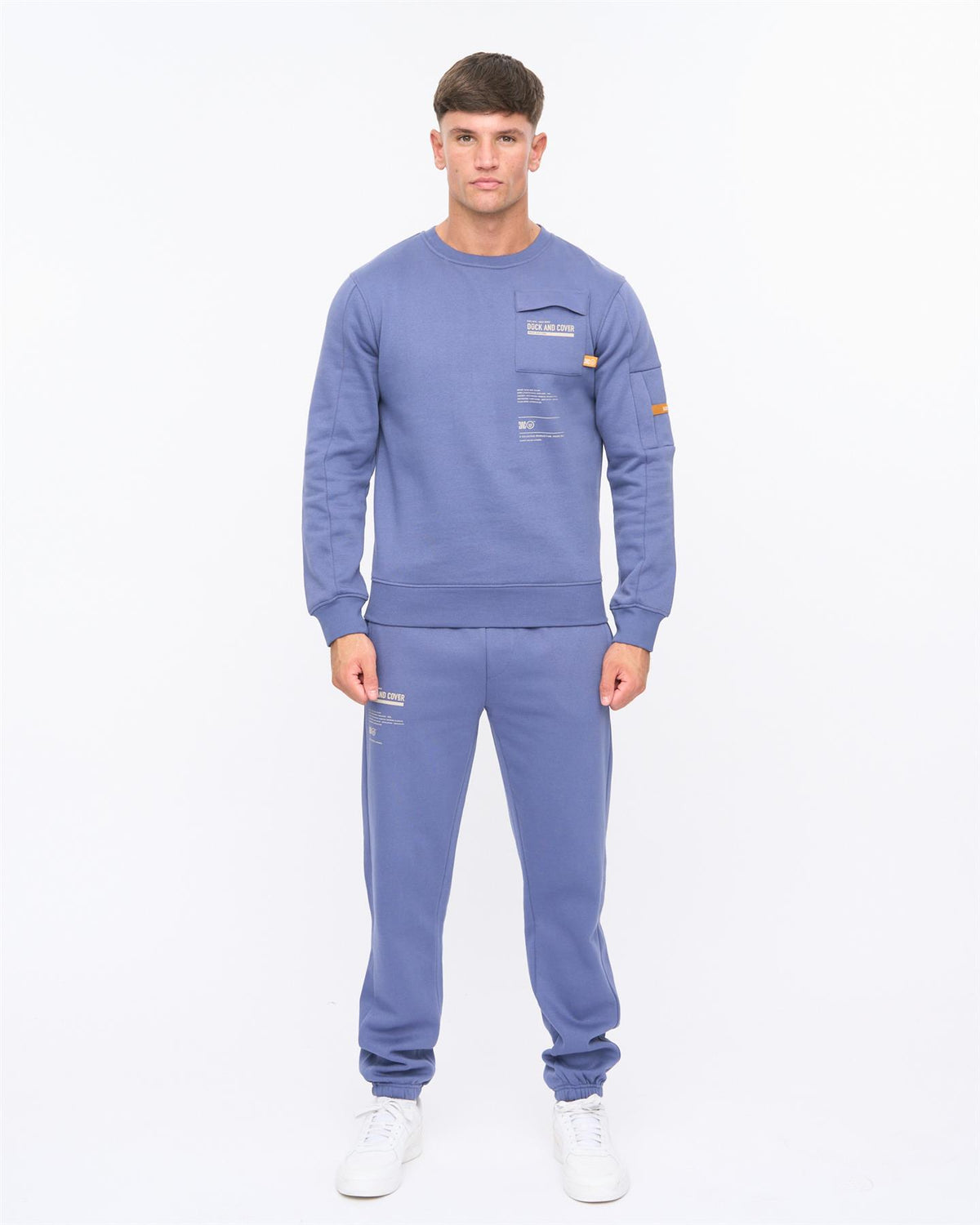 Applewood Crew Sweat Denim Blue