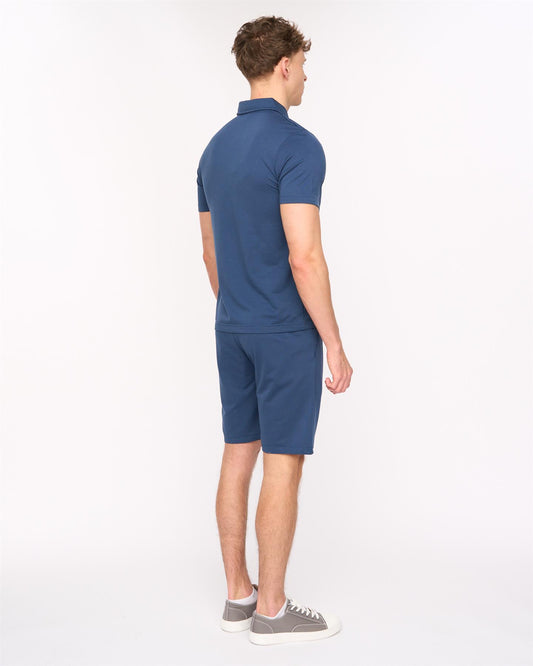 Medford Polo & Shorts Set Navy