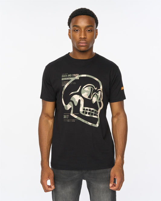 Skullmatic T-Shirt Black