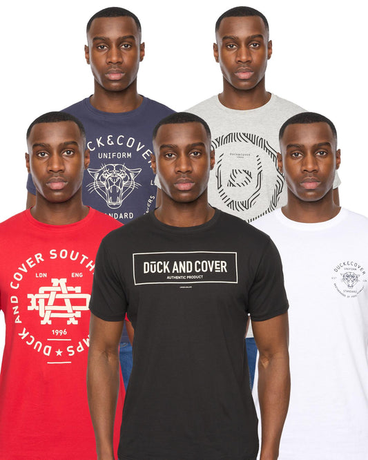 Belvadier Crew T-Shirt 5pk Assorted