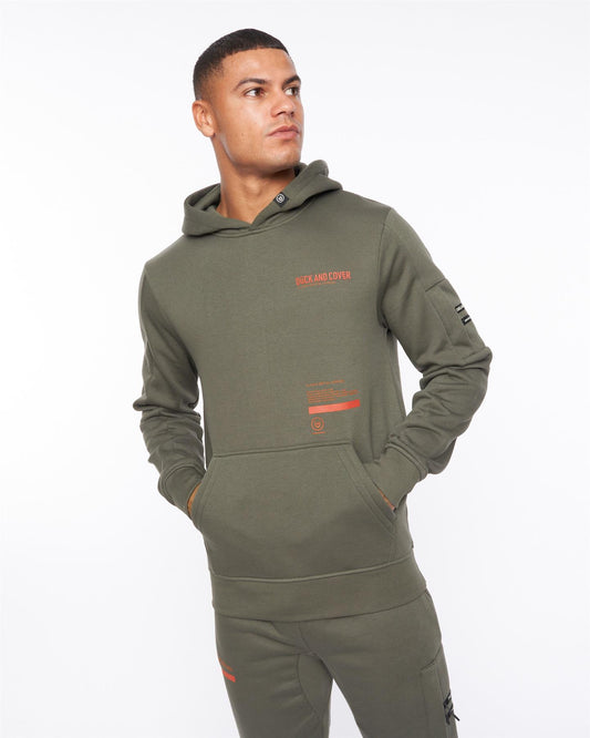 Heningys Hoodie Dark Olive