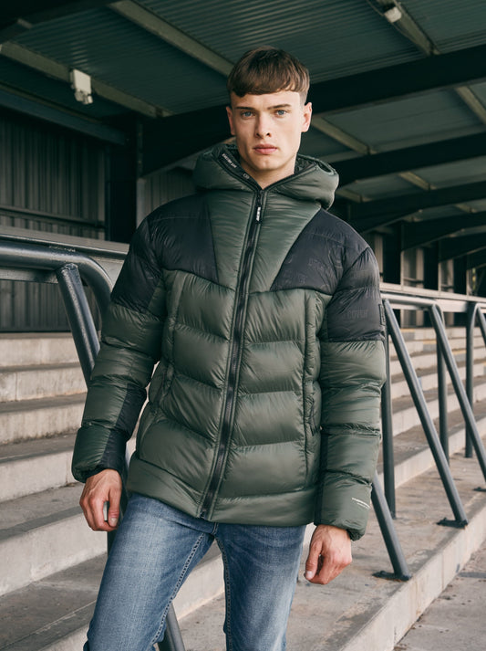 Raymax Padded Jacket Dark Olive