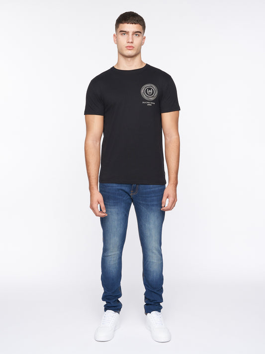Swirla T-Shirt Black