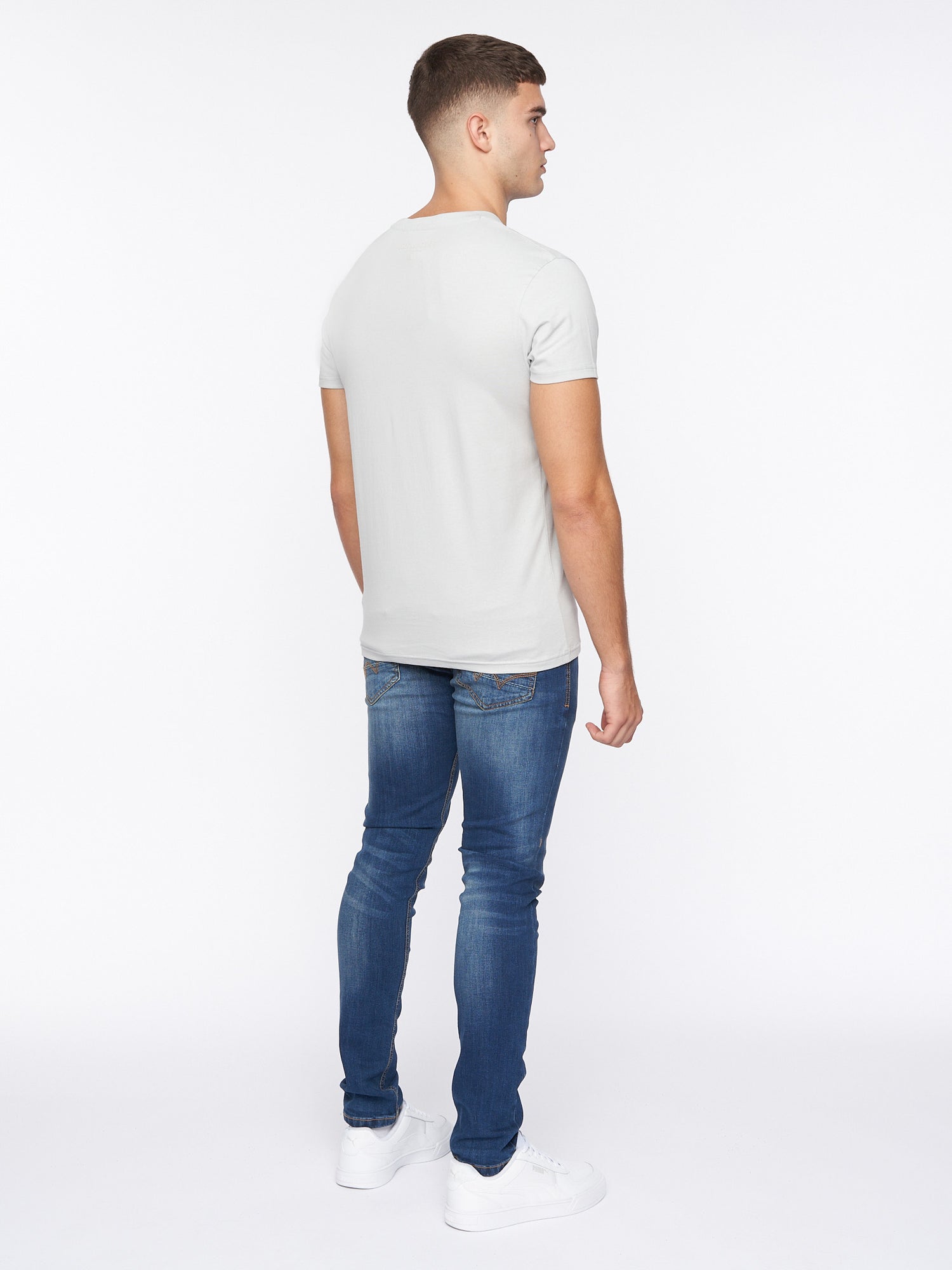 Duck & Cover - Mens Swirla T-Shirt Pale Blue – Duck and Cover
