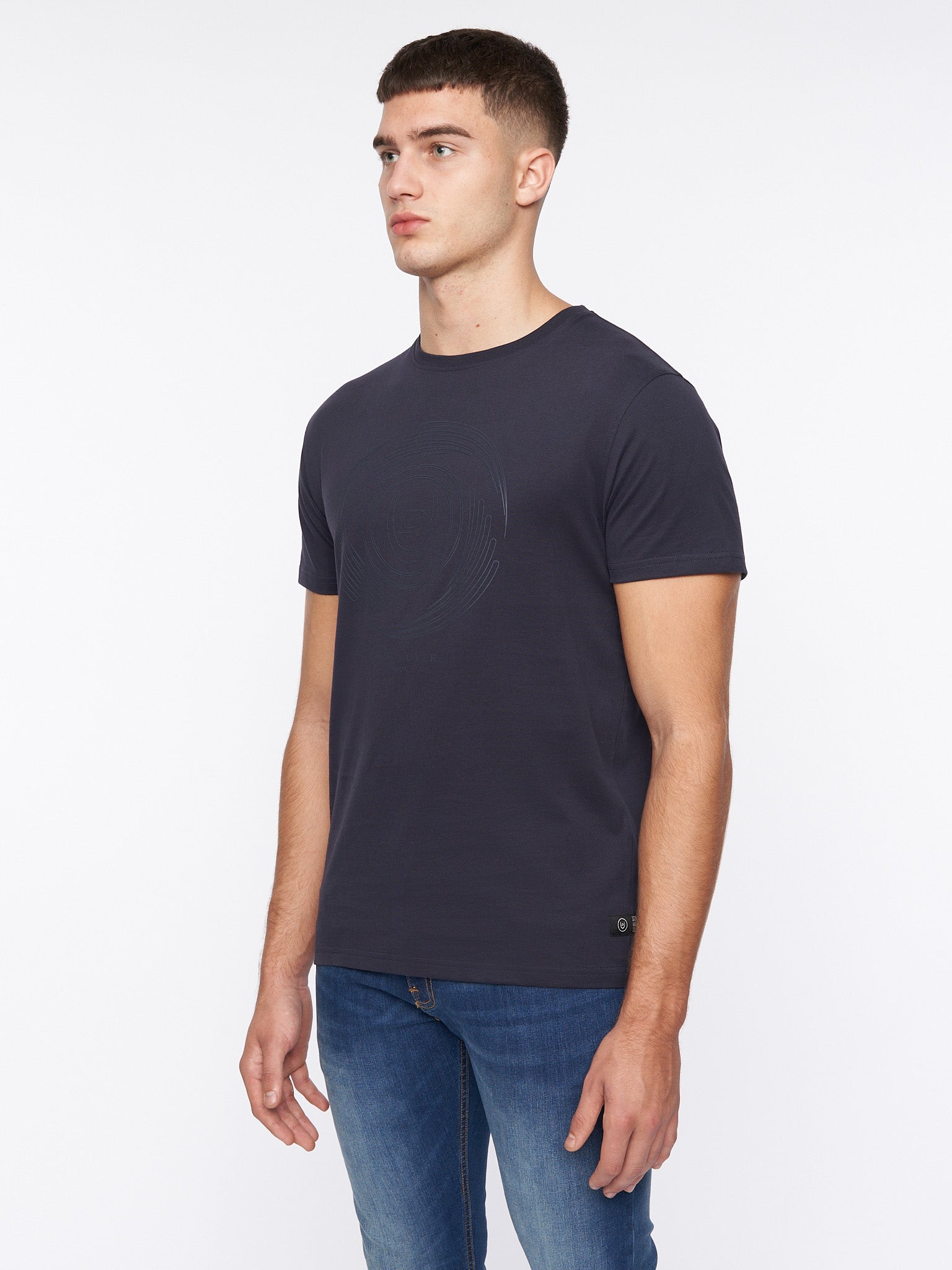 Duck & Cover - Mens Spinnaz T-Shirt Dark Navy – Duck and Cover