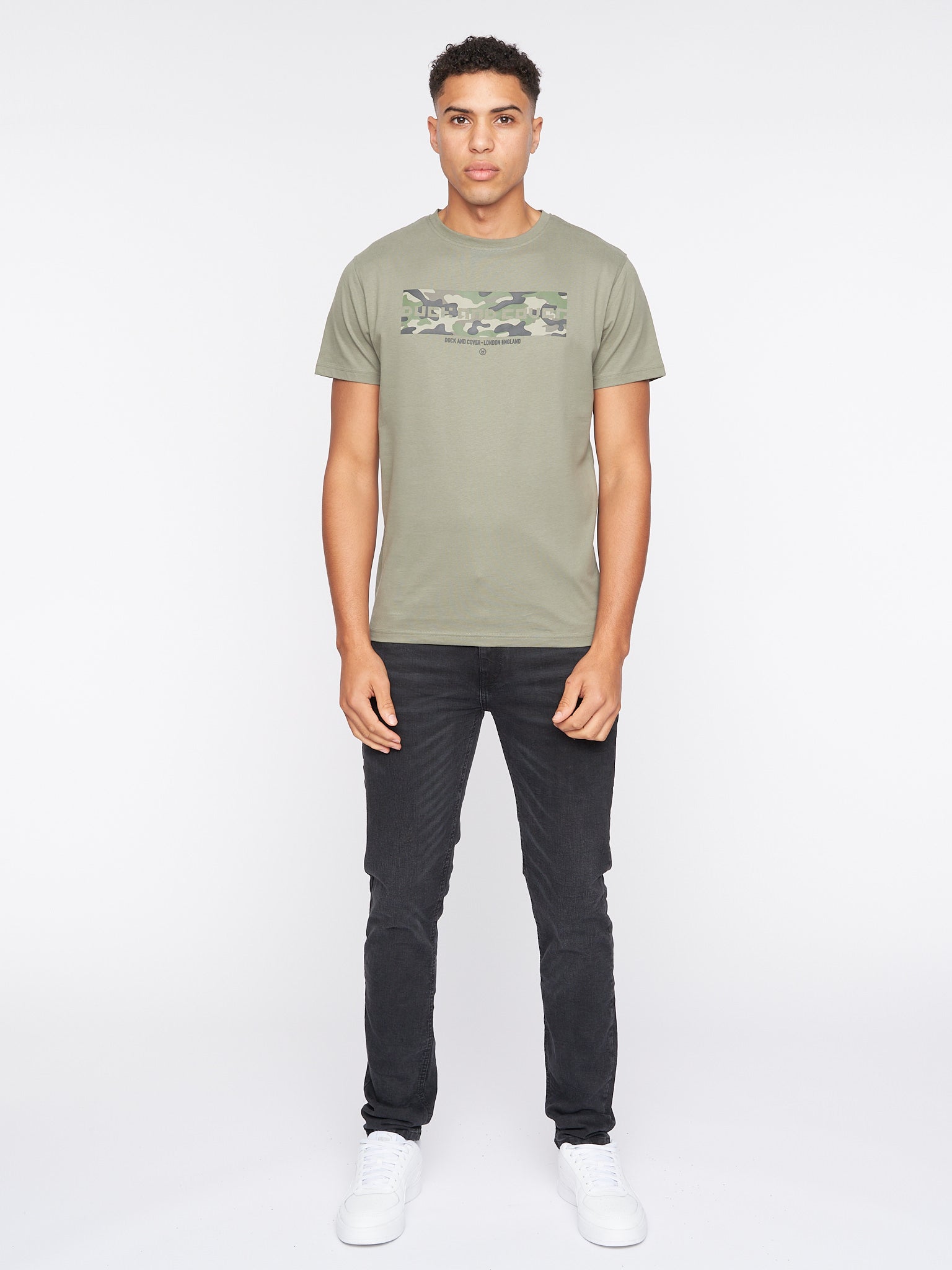 Duck & Cover - Mens Camoville T-Shirt Sage – Duck and Cover