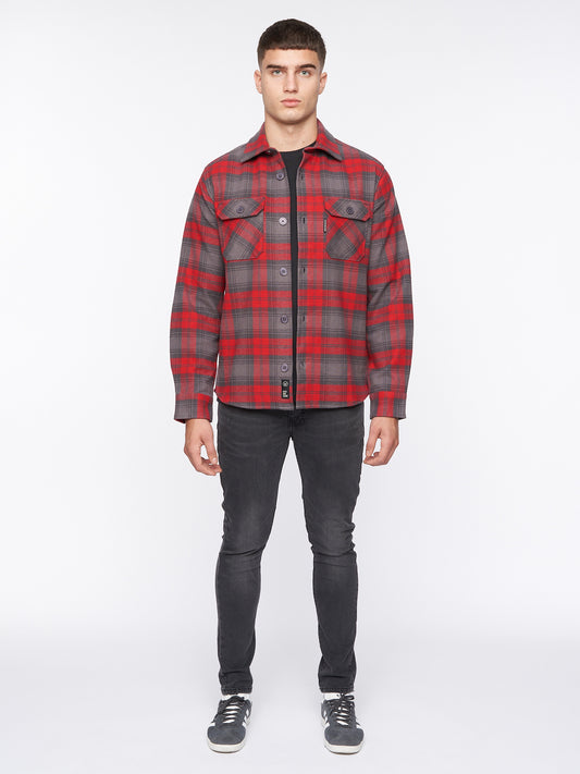 Willington Overshirt Red Check