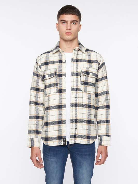 Francore Overshirt Off White Check
