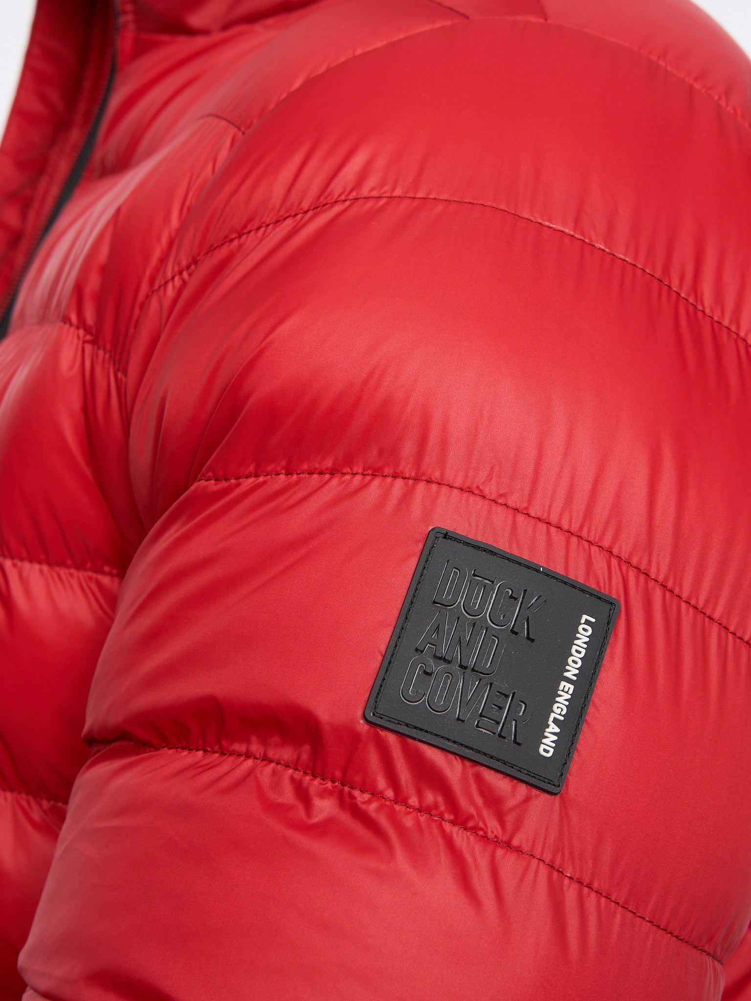 Duck & Cover - Mens Sheemy Padded Jacket Red – Duck and Cover