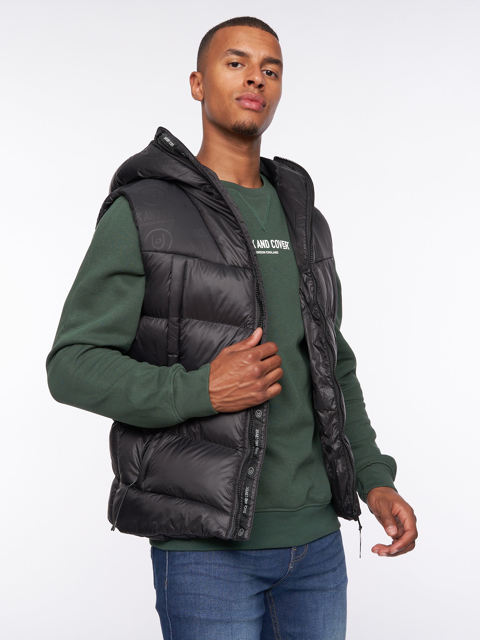 Men's Raymax Gilet Black – Duck and Cover