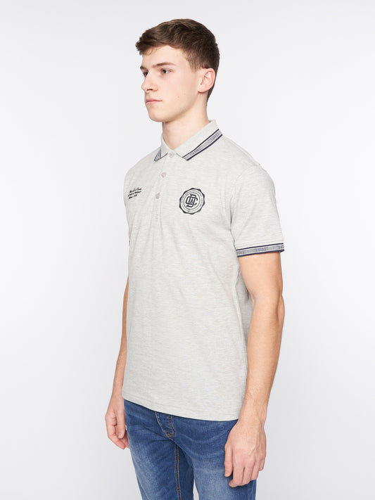 Keyaan Polo Grey Marl