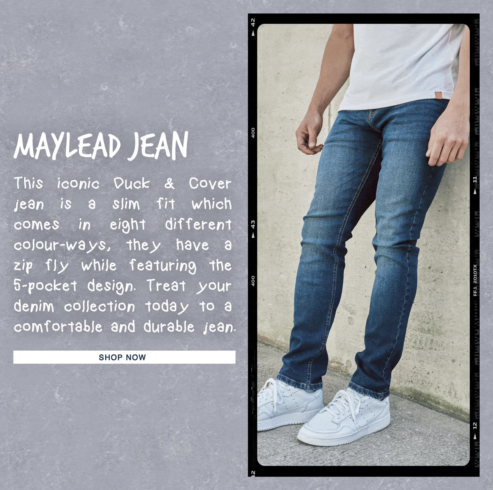 Denim Guide Duck and Cover