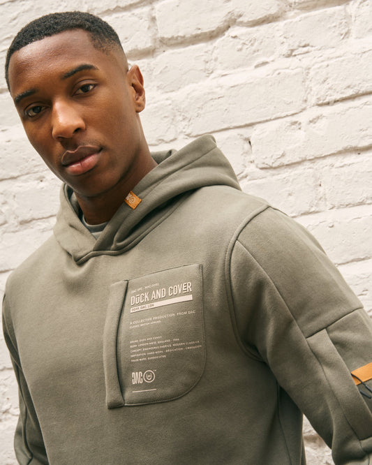Adamsberg Hoodie Dark Olive