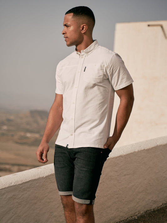 Kramlet Short Sleeve Shirt White