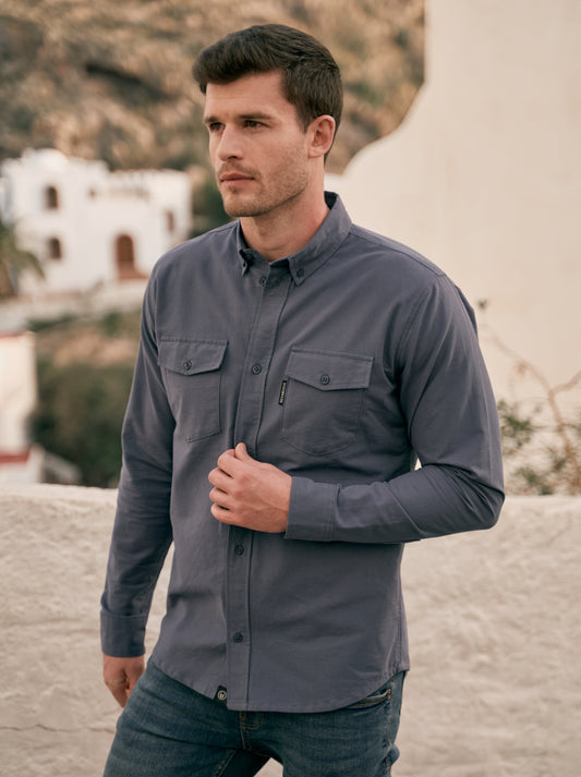 Melmoore Shirt Mid Blue