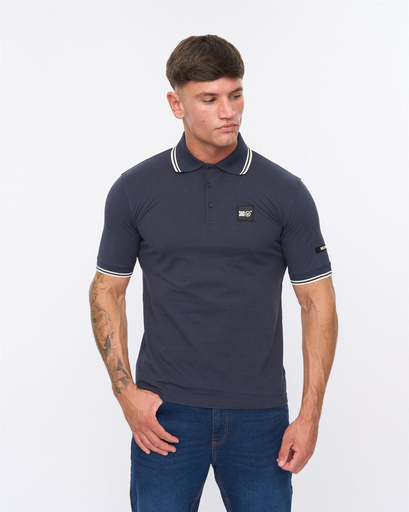 Wrentham Polo Denim Blue