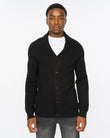 Venosa Shawl Cardigan Black