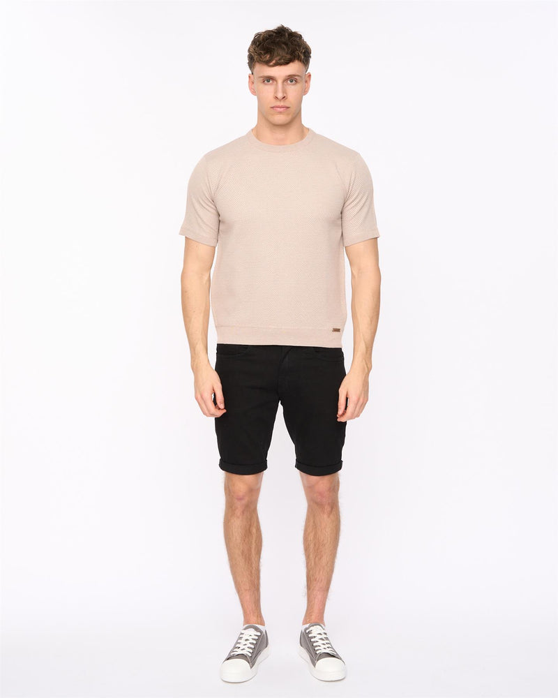 Marvela Knit T-Shirt Stone
