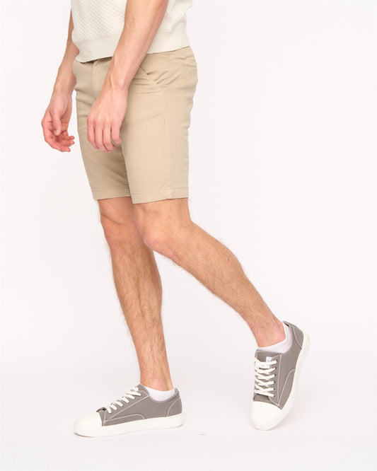 Moreshore Chino Shorts Stone