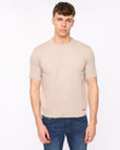 Mataso Knit T-Shirt Stone