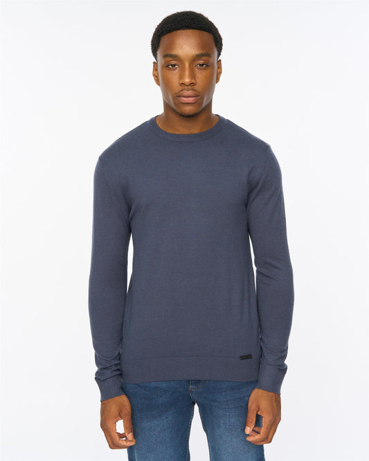 Consenza Crew Knit Navy