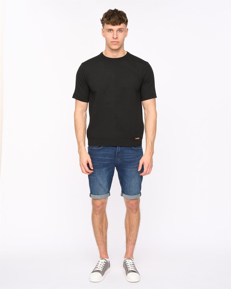 Mataso Knit T-Shirt Black