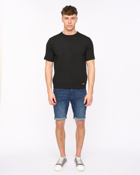 Mataso Knit T-Shirt Black