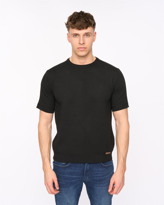 Mataso Knit T-Shirt Black