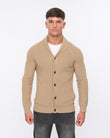 Venosa Shawl Cardigan Stone