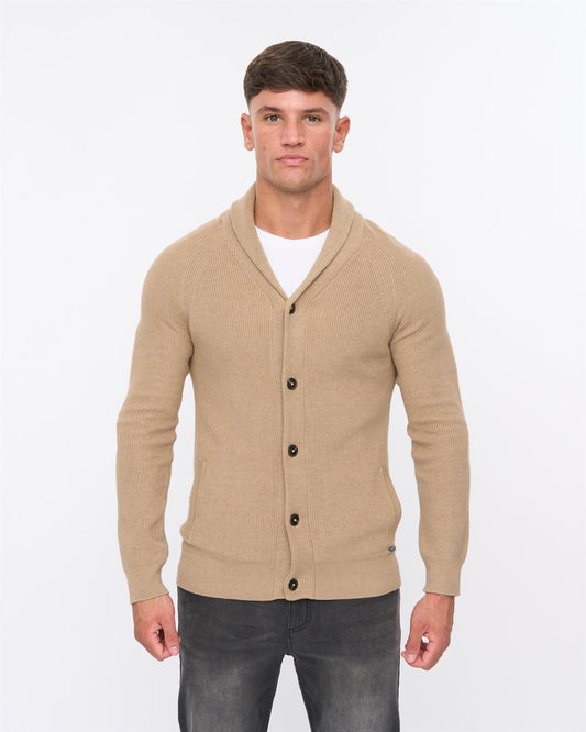 Venosa Shawl Cardigan Stone