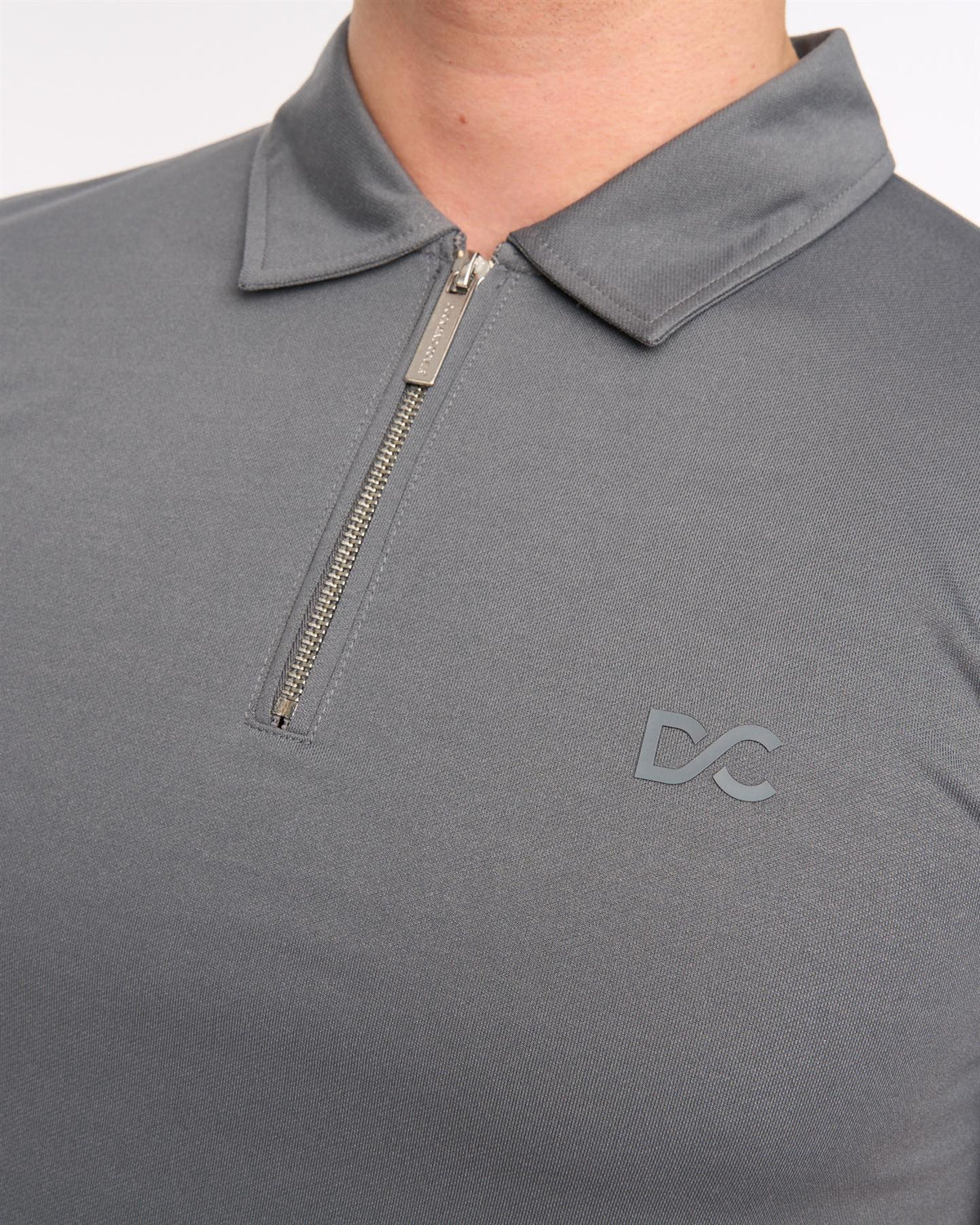 Medford Polo & Shorts Set Grey