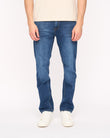 Elix Straight Leg Jeans Mid Wash