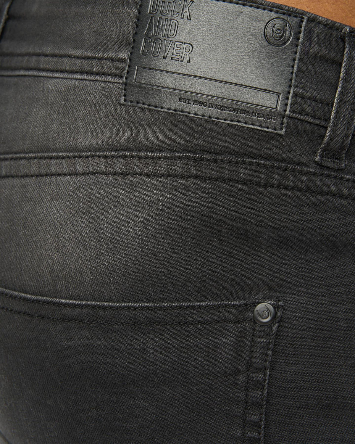 Janstar Straight Leg Jeans Black Wash