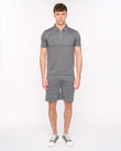 Medford Polo & Shorts Set Grey
