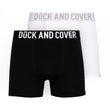 Salton Boxers 2pk Black/White