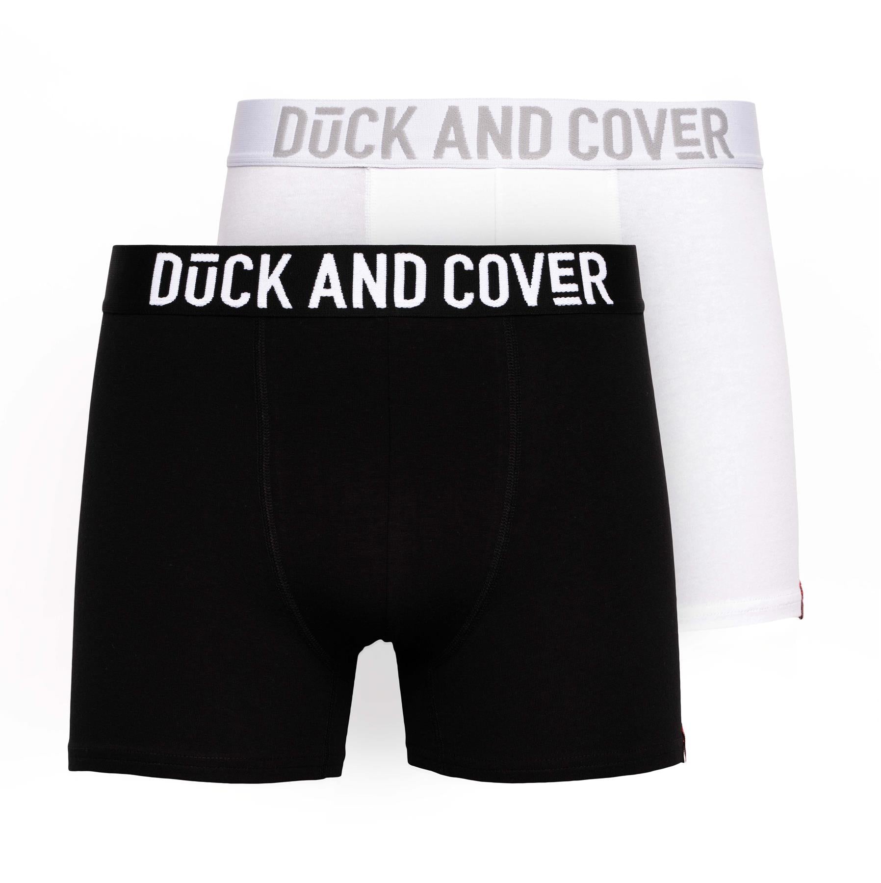 Salton Boxers 2pk Black White