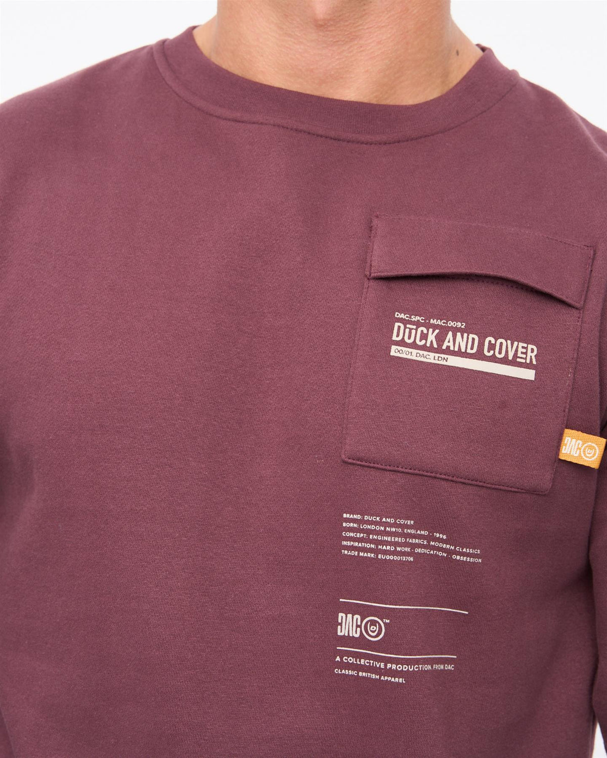 Applewood Crew Sweat Raisin