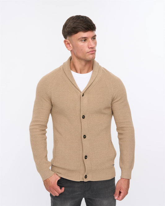 Venosa Shawl Cardigan Stone