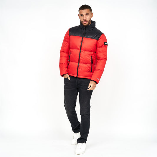 Synmax Quilted Jacket Red